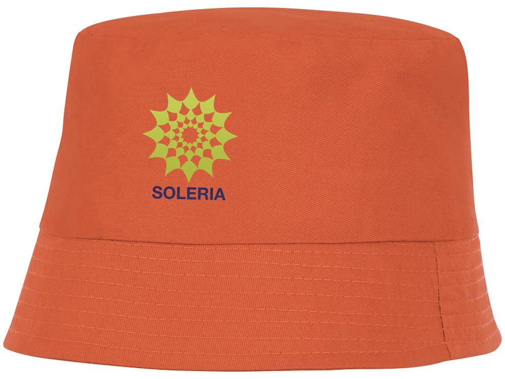 Панама Solaris, оранжевый, оранжевый, хлопок