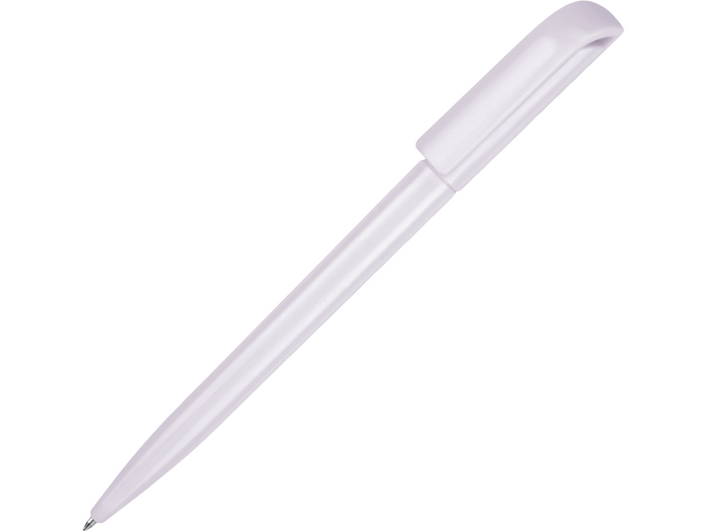 Ручка шариковая Миллениум, белоснежный, белоснежный, пластик