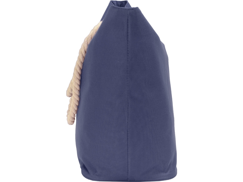 Пляжная сумка Seaside, темно-сиий, темно-синий, 100% полиэстер, ручки- хлопок